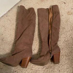 Knee high boots